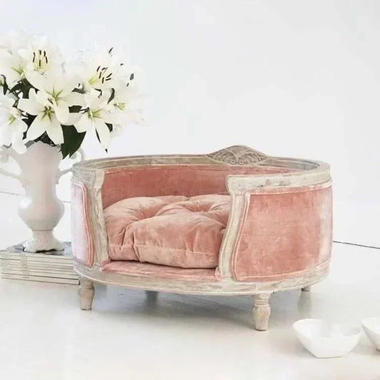 Vintage Solid Wooden Pet Kennel