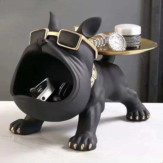 Bulldog Statue