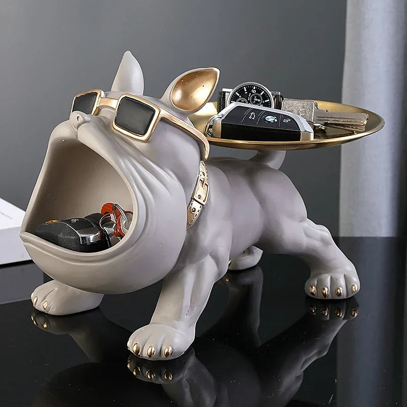 Bulldog Statue
