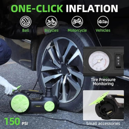 4 In 1 Multifunctional 12V 5T Electric Hydraulic Jack